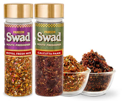 Panjon Swad Mukhwas Royal Fresh Mix & Dry Calcutta Paan 220gm, 2 Bottle