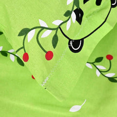 1 Single Bedsheet With 1 Pillow Cover - 57 X 87 Inches, Light Green | Skin Friendly Fabric For Everyday Use - Soft, Breathable & Comfortable Sleeping