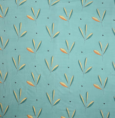 1 Single Bedsheet With 1 Matching Pillow Covers - 60 X 90 Inches, Sea Green | 144 Thread Count Super Soft Microfiber Breathable & Wrinkle Free - 2 Pcs Set