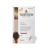 Teamonk Kimaya Darjeeling White Tea - 100gm, 3.5 Ounce, 50 Cups | USDA Certified Organic Darjeeling Herbal Tea - Supports Detoxification, Boosts Immunity & Skin Health - Caffeine Free