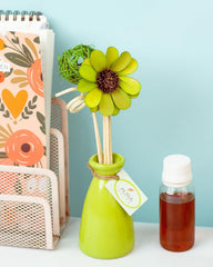 LEMON GRASS LARGE FRAGRANCE REED OIL& REED STICKS AIR FRESHNER DIFFUSER GIFT SET