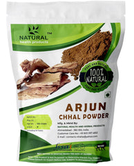 Natural Health Products Pure Arjun Chhal Powder For Heart Weight Loss Hair Growth Tea Churna Pure Herbal Organic, Drinking, Eating, Face, Skin | 100gm 0.2lbs