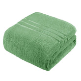 T Trendy Mart Bath Towel Large Size 450 Gsm | Quick Dry 100% Cotton Bath Towels For Men, Women & Kids (Green)