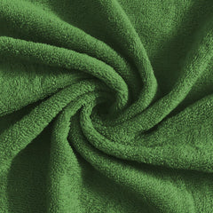 Spaces 100% Cotton Large 450 Gsm Dobby Solid Bath Towel (Green)