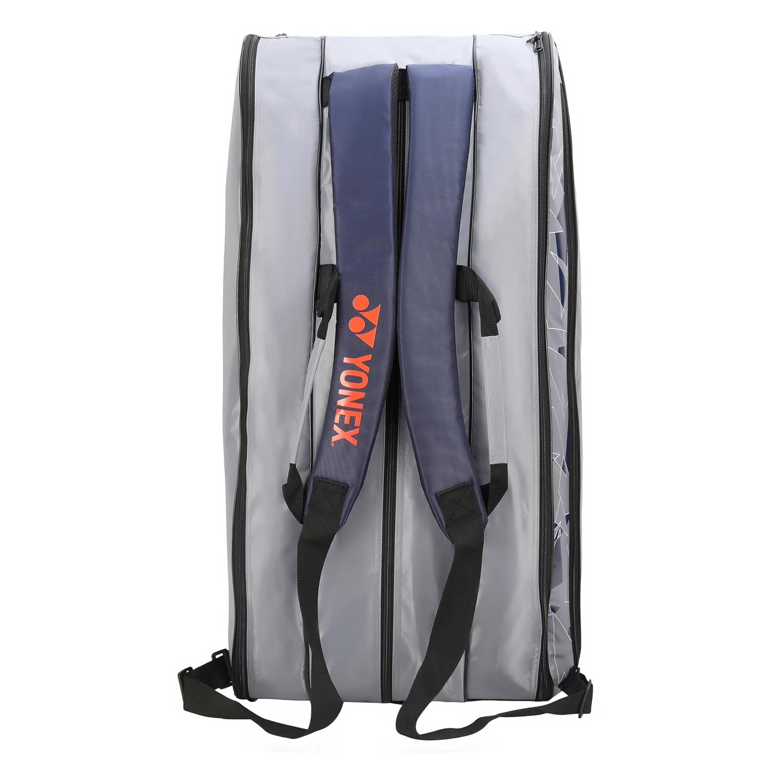 Yonex Badminton Racquet Bag 2329 T01 BT9, Colour - Grey Cherry Tomato, Size - Large, Material - Polyurethane Yonex Badminton Racquet Bag 2329 T01 BT9, Colour - Grey Cherry Tomato, Size - Large, Material - Polyurethane