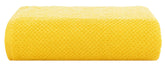 Casa Copenhagen Egyptian Cotton Waffle Large Size Bath Towel 500 Gsm (Butter Yellow)