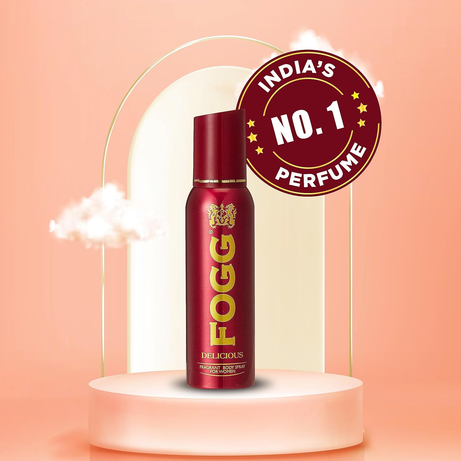 Fogg Delicious No Gas Deodorant For Women | Long Lasting Perfume Body Spray 150 Ml 5 Fl.oz. Fogg Delicious No Gas Deodorant For Women | Long Lasting Perfume Body Spray 150 Ml 5 Fl.oz.