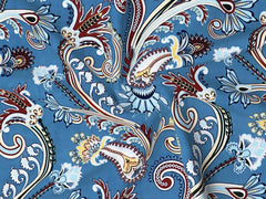Glace Cotton Super Soft Bedsheets Single Bed Size (60 X 90 Inch) With 1 Pillow Cover | All Around Elastic Fitted Bedsheets, Blue