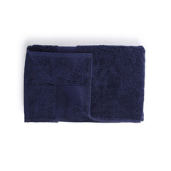 Wakefit Terry Cotton Soft Absorbent Hand Towel 500 Gsm (Chilli Pepper & Navy Blue)- Set Of 4