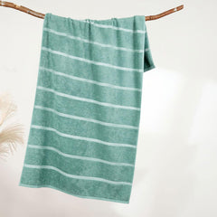 Mytrident Bath Towel Urban Comfort 450 Gsm | 100% Cotton Bath Towel (Shell Green)