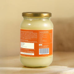 Organic A2 Buffalo Desi Ghee By Grama Essence | Rich In Nutrients Traditional Bilona Method Healthy Desi Ghee For Bones Health | (500ml) 16.9 Ounce | Jar Pack