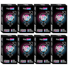 Notty Boy Extra Dotted And Ribbed Condom With Delay Lubricant | Long Lasting Snug Fit - Pack Of 80