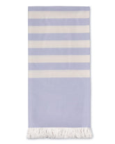 Mush 100% Bamboo Light Weight & Ultra-Compact Turkish Towel 290 Gsm | Super Soft, Absorbent, Quick Dry, Anti-Odor Bamboo Bath Towel (Melt Blue) 250 Tc