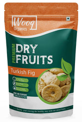 100% Natural Turkish Dried Figs/ Anjeer By Wooq Organics 400gm, | Organic Snacking Dry Fruit Fig/anjeer | Rich Source Of Fibre Calcium & Iron | 14.1 Ounce