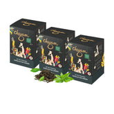 Chayam Himalayan Green Tea - Pack Of 3 X 20 Pyramid Tea Bags | Promotes Healthy Glowing Skin, Reduces Weight Loss - 100% Natural & Whole Leaf | Low Caffeine, Antioxidant Rich