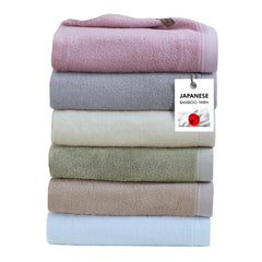 Spread Spain Bamboo Hand Towel 360 Gsm | Ultra Soft Absorbent & Quick Dry Towel For Daily Use, Gym, Pool, Travel, Sports & Yoga (Light Blue)