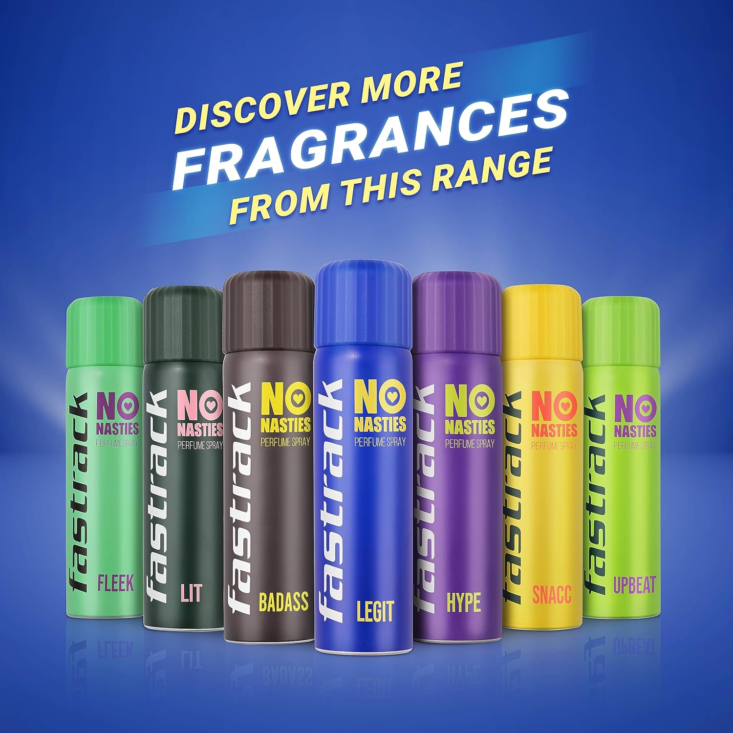 Fastrack No Nasties Legit Deodorant Perfume Spray 135ml 4.5 Fl.oz. Unisex Fragrance | Daily Wear Fastrack No Nasties Legit Deodorant Perfume Spray 135ml 4.5 Fl.oz. Unisex Fragrance | Daily Wear