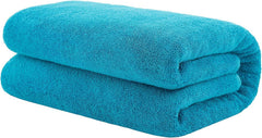 Elstone Home With Device Extra Large Premium Cotton Towel 700 Gsm | Ultra Soft & Super Absorbent Hotel & Spa Quality Towel (Sky Blue)