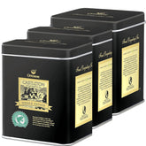Goodricke Castleton Vintage Darjeeling Tea - Pack Of 3 X 100gm Tin, 3.5 Ounce Each | Premium Black Tea With Rich Taste & Aroma - Single Estate Whole Leaf Chai | Low Caffeine