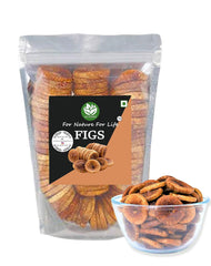 100% Natural Fresh Dry Figs Anjeer By Go Vegan 1kg, | Premium Healthy Nutritious Snack Dry Fruits | 35.2 Ounce | Pack Of 1