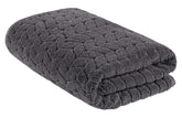 Maxoshine Microfiber Bath Towels 310gsm Large Size-Super Soft Coral Fleece Bathing Towel With Hook Quick Dry Super Absorbent-Bath Towel For Men & Women (Grey)