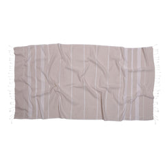 Haber Extra Large 100% Cotton Bath Towel 350 Gsm | Quick Absorption & Faster Drying Towel (Beige)