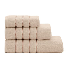 Spread Spain Roman Face, Hand & Bath Large Towel 600gsm | Super Soft & Comfortable, Extra Absorbent Cotton Towels For Face, Body & Gym- Mouse (Set Of 3)