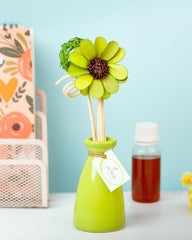 LEMON GRASS LARGE FRAGRANCE REED OIL& REED STICKS AIR FRESHNER DIFFUSER GIFT SET