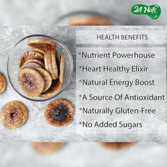 Natural Afghani Royal Jumbo Size Anjeer By 24 Nuts 1kg, (250gm*4) Each | Exclusively Fresh Healthy Special Figs Tin Jar | 35.2 Ounce