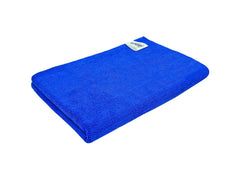 Softspun Microfiber Gym & Sports Sweat Towel 340 Gsm | Ultra Absorbent Lightweight Ultracompact Quick Drying For Working Out, Camping Hiking Travel Men & Women (Blue)