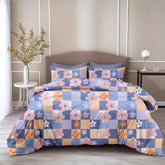 100% Pure Cotton Bedsheet For Double Bed With 2 Pillow Covers - 88 X 90 Inches, Multicolor | Soft & Breathable Fabric | Comfortable For Daily Use