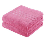 Story@Home Hand Towel 400 Gsm | 100% Cotton Ultra Soft Hand Towels For Men & Women & Kids | (Set Of 2) - Pink