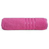 Cross Wave Exim Cotton Bath Towel 450 Gsm | Ultra Soft & Absorbent Towel (Pink)