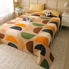 Microfiber Bedsheet Double Bed With 2 Pillow Cover - 88 X 100 Inches, Multicolor | Soft & Light-Weight - Special Occasion | Bedsheet For Queen Size Bed