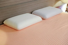 Memory Foam Pillow, Cool Gel Pillow For Neck, Shoulder Pain, Sky-Blue - King Size - 4 Inch | Cervical Pillow For Sleeping-Orthopedic Pillow For Back, Side & Stomach Sleepers - Set Of 2