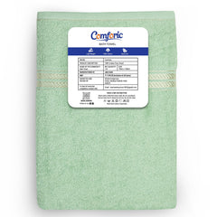 Comforic 100% Cotton Bath Towels 500 Gsm | Large Size Bath Towel For Men & Women Quick Dry, Super Soft & Absorbent Gym Towel, Travel Towel (Hazel Green)