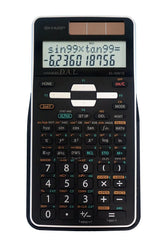 SHARP Scientific Calculator 2 Line Display & Solar Power