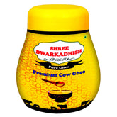Premium Desi Cow Ghee By Shree Dwarkadhish | Rich In Nutrients & Healthy Desi Cow Ghee Good For Baking | (1 Litr) 33.8 Ounce | Jar Pack