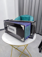 Harmonium For Beginner - 2 Reeds (Base-Male), Multi Fold Bellow, 39 Keys, 7 Stopper Finish Lacquer | Tuning A440 Hz Pitch - Two Side Carry Handles