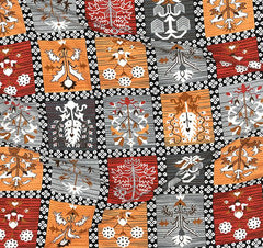 100% Pure Microfiber Double Bedsheet For With 2 Pillow Covers - 88 X 90 Inches, Blue | Traditional Handcrafted Jaipuri Rajasthani Design-Ideal For All Seasons Bedsheet