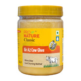 Premium Classic Gir Cow Ghee By Pro Nature | Good Source Of Protein Fiber Healthy Desi Ghee Perfect For Parathe | (500ml) 16.9 Ounce | Jar Pack