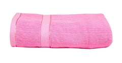 Space Fly Cotton Luxury Bath Towels 600 Gsm (Pink)- Pack Of 1