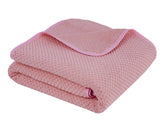 Fezora Microfiber Contler Bath Towels 320 Gsm | Large Size Bath Towel Soft & Absorbent Bath Towel For Men & Women (Light Pink)