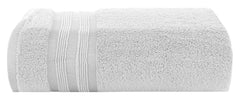Casa Copenhagen Egyptian Cotton Zero Twist 1 Pcs Large Bath Towel 500 Gsm (White)