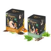 Chayam Detox & Immunity Tea Combo Pack Of 2 X 20 Tea Bags - Spiced Turmeric + Fresh Moringa Tulsi Tea | Rich In Antioxidants, Low Caffeine, Gluten Free