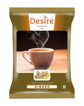 Desire Instant Premix Ginger Tea - 1 Kg, 35.2 Ounce | Ready To Drink Adrak Karak Chai, Just Add Hot Water - Ideal For Vending Machine | Caffeine Free