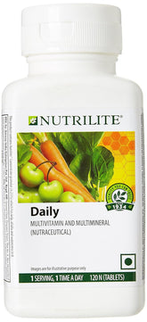 Amway Nutrilite Daily Multivitamin & Multi Mineral | 120 Tablets , 200gm 0.4lbs