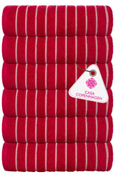 Casa Copenhagen Egyptian Cotton Ecstatic Hand Towel 740 Gsm (Pink)- 6 Pcs