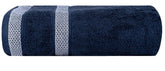 Casa Copenhagen Egyptian Cotton Solitiare 1 Pcs Large Bath Towel 500 Gsm (Navy)