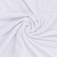 Urbane Home Cotton Bath Towel 400 Gsm | Super Absorbent Towel Bath Towel For Men & Women | Lightweight & Odour Free (White)